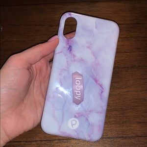 Loopy Case - Purple Marble